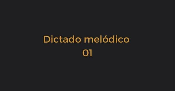 Dictado melódico 01